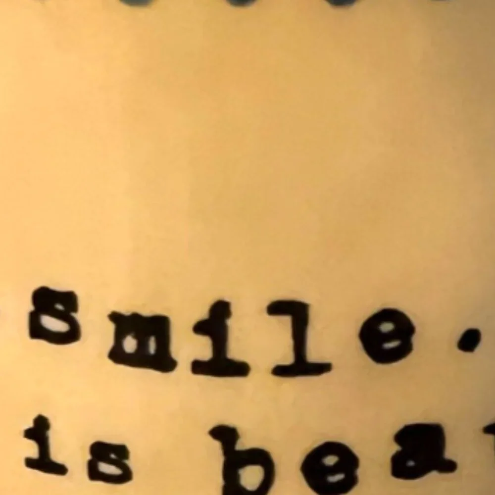 NATURAL LIFE Stoneware Cup Stop Smile Breathe Life Is Beautiful Boho Floral Gift - Picture 8 of 14